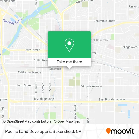 Mapa de Pacific Land Developers