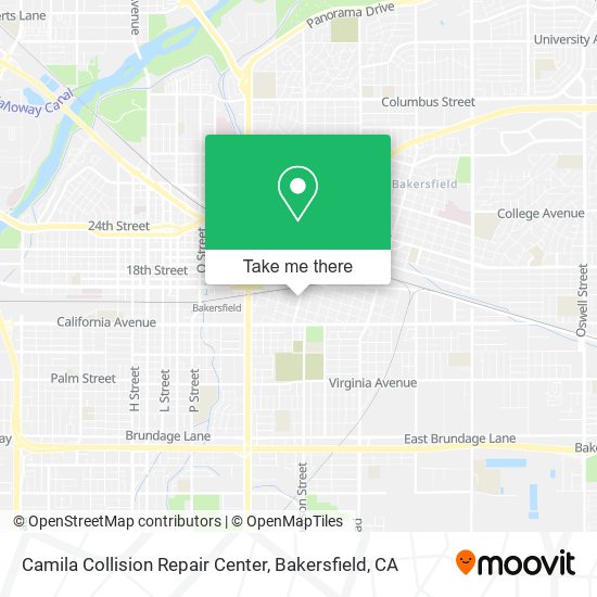 Mapa de Camila Collision Repair Center