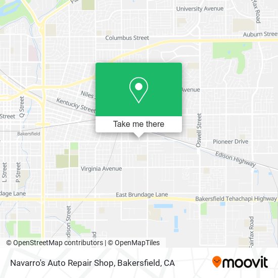 Mapa de Navarro's Auto Repair Shop