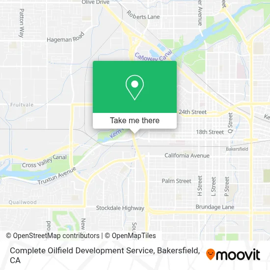 Complete Oilfield Development Service map