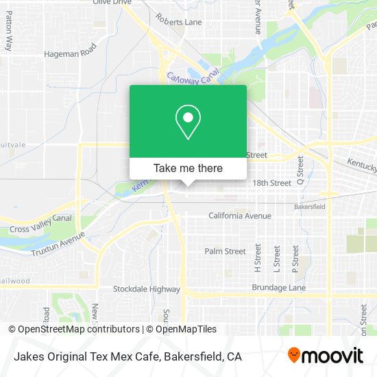 Jakes Original Tex Mex Cafe map