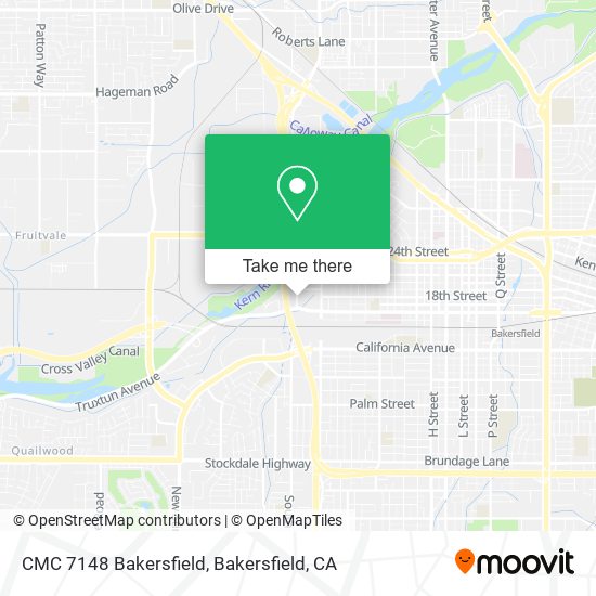 Mapa de CMC 7148 Bakersfield