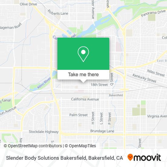 Slender Body Solutions Bakersfield map