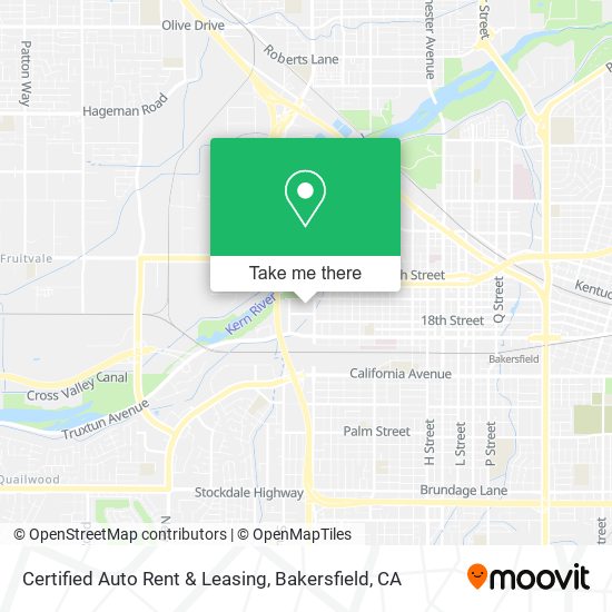 Certified Auto Rent & Leasing map