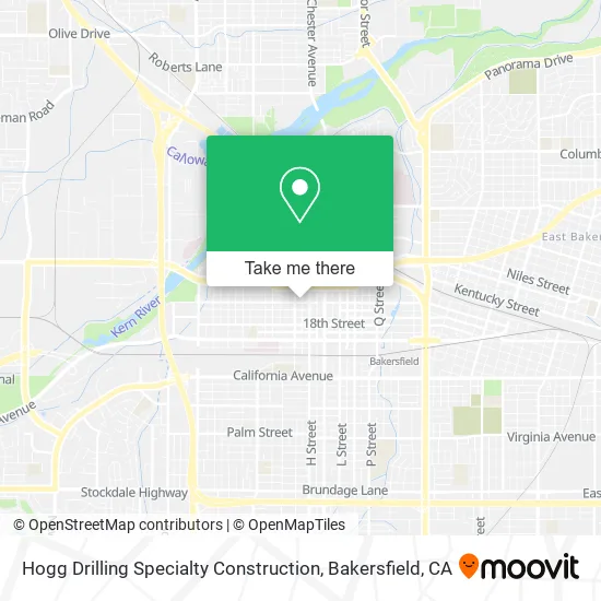 Hogg Drilling Specialty Construction map