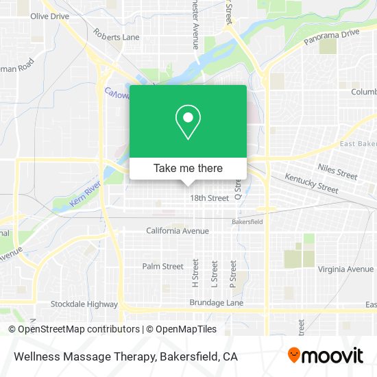 Mapa de Wellness Massage Therapy