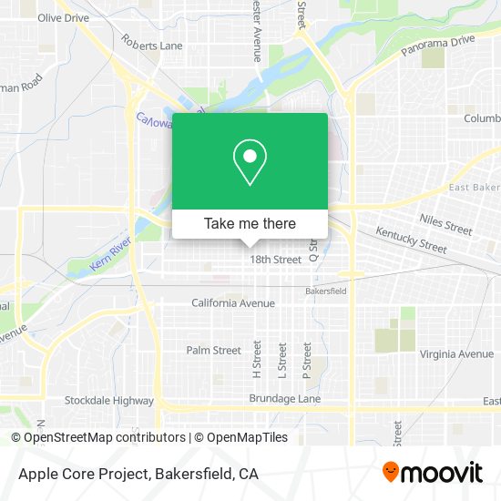Apple Core Project map