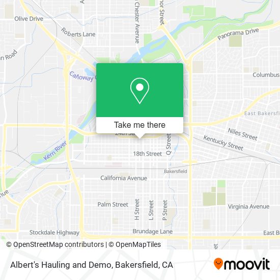 Albert's Hauling and Demo map