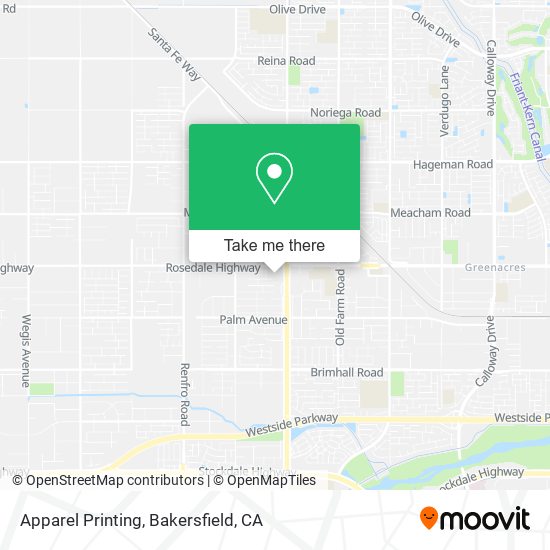 Apparel Printing map