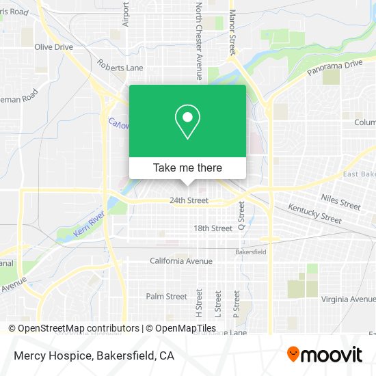 Mercy Hospice map