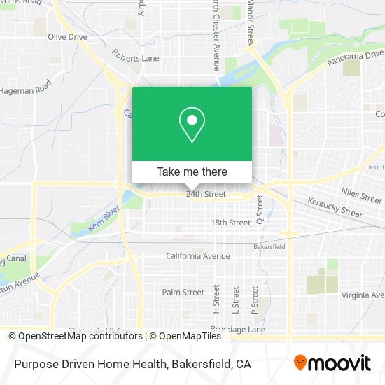 Purpose Driven Home Health map