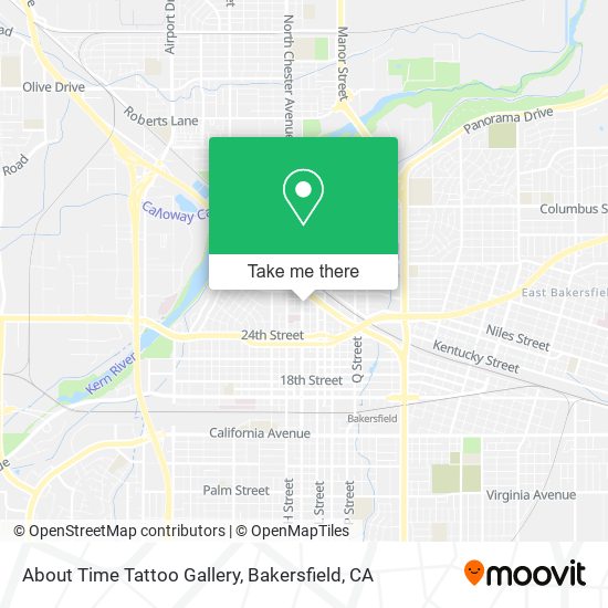 About Time Tattoo Gallery map