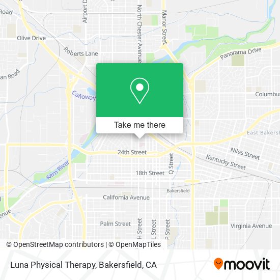 Luna Physical Therapy map