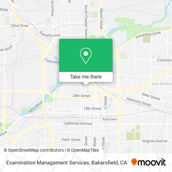 Examination Management Services map