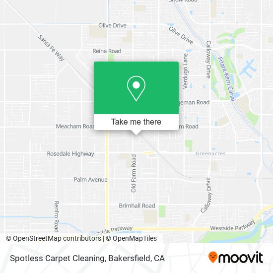 Spotless Carpet Cleaning map