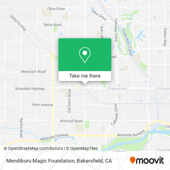 Mendiburu Magic Foundation map