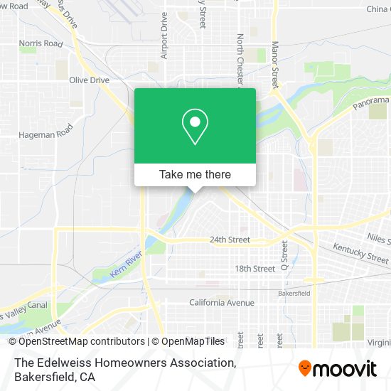 The Edelweiss Homeowners Association map