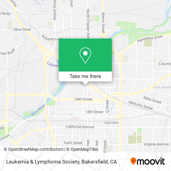 Mapa de Leukemia & Lymphoma Society