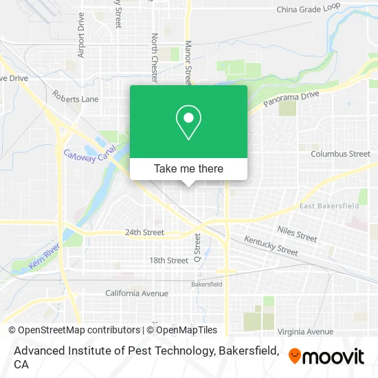 Advanced Institute of Pest Technology map