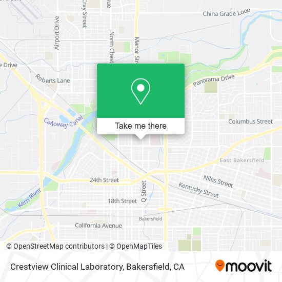 Crestview Clinical Laboratory map