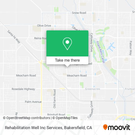 Rehabilitation Well Inc Services map