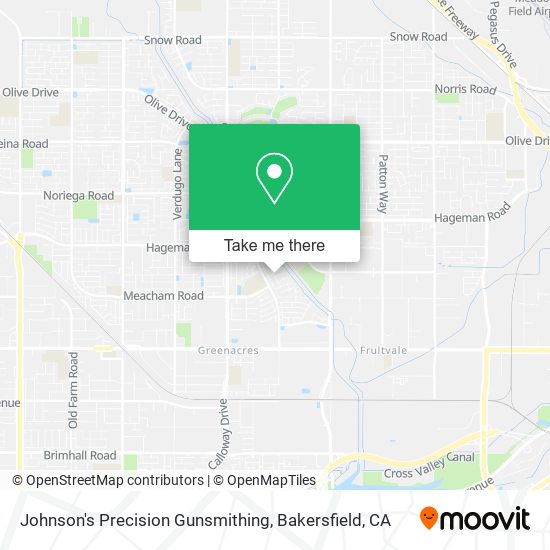 Johnson's Precision Gunsmithing map