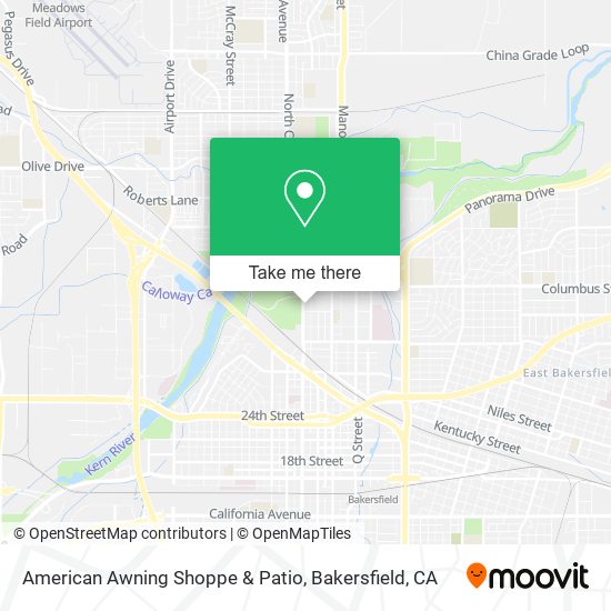 Mapa de American Awning Shoppe & Patio