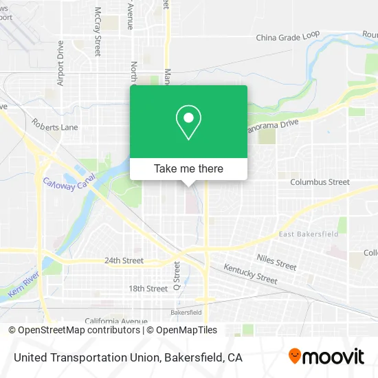 Mapa de United Transportation Union