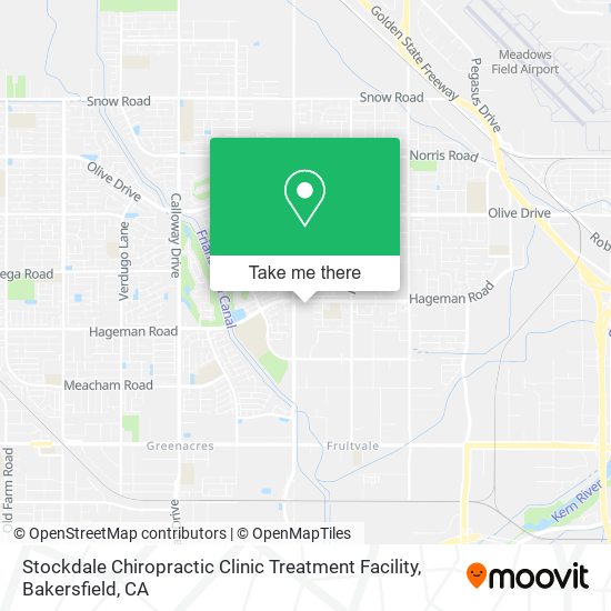 Mapa de Stockdale Chiropractic Clinic Treatment Facility