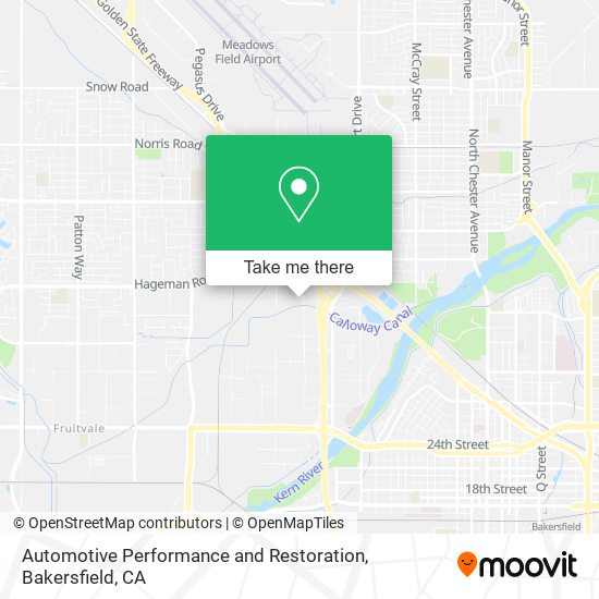 Automotive Performance and Restoration map