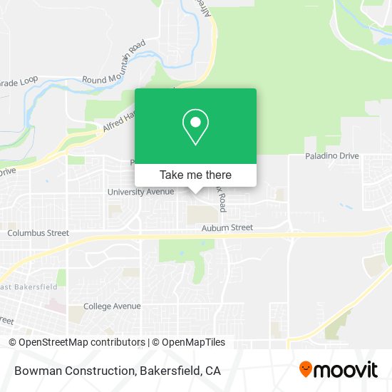 Bowman Construction map