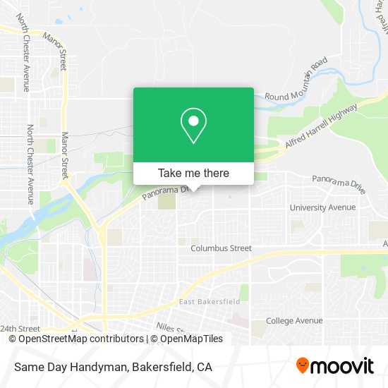 Same Day Handyman map