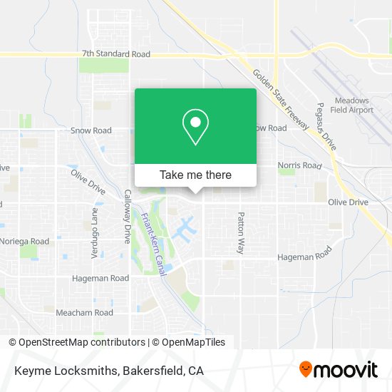 Keyme Locksmiths map