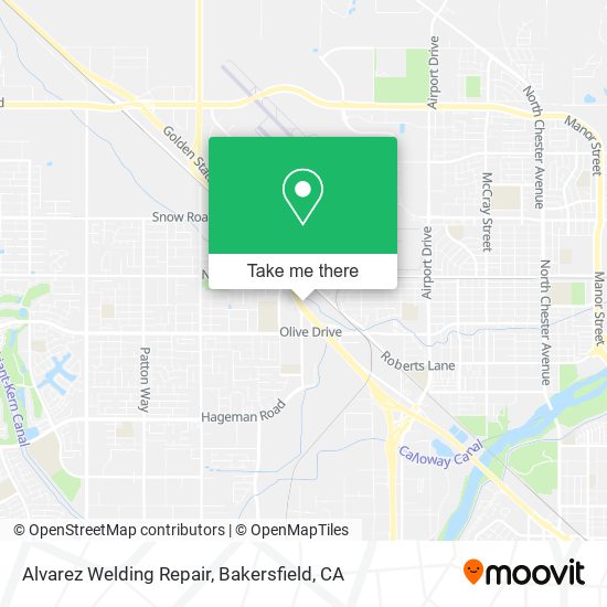 Alvarez Welding Repair map