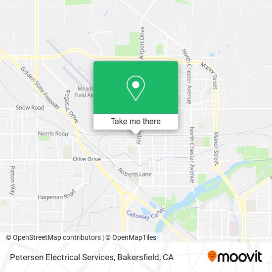 Mapa de Petersen Electrical Services