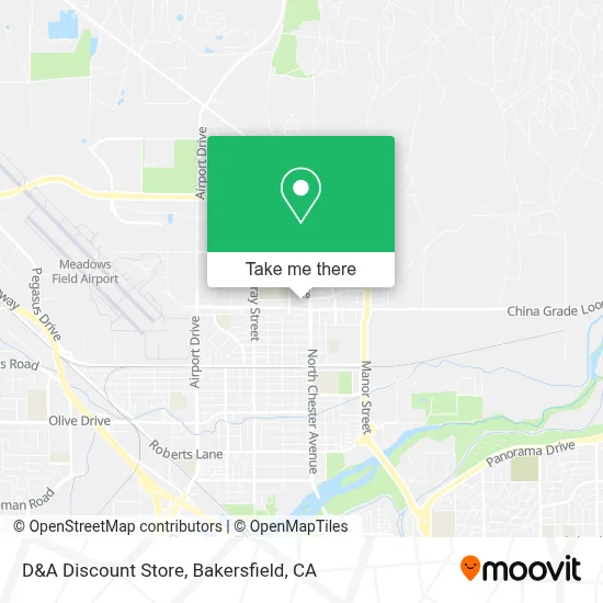 D&A Discount Store map