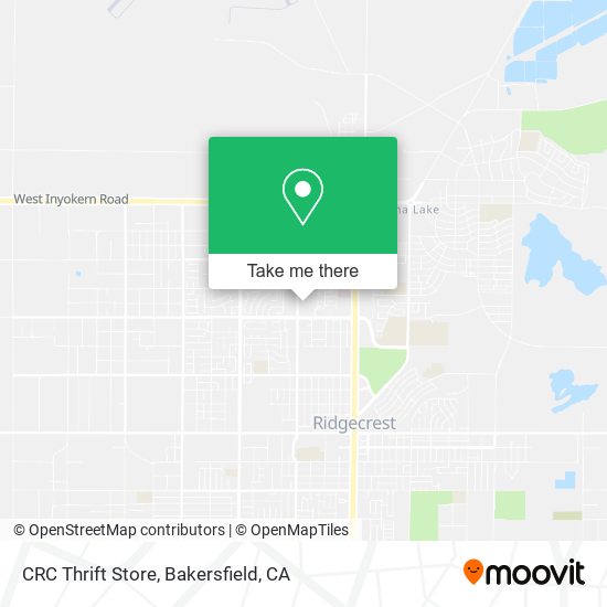 CRC Thrift Store map