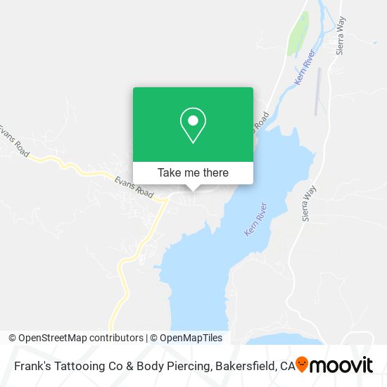 Frank's Tattooing Co & Body Piercing map