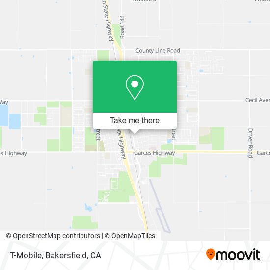 T-Mobile map