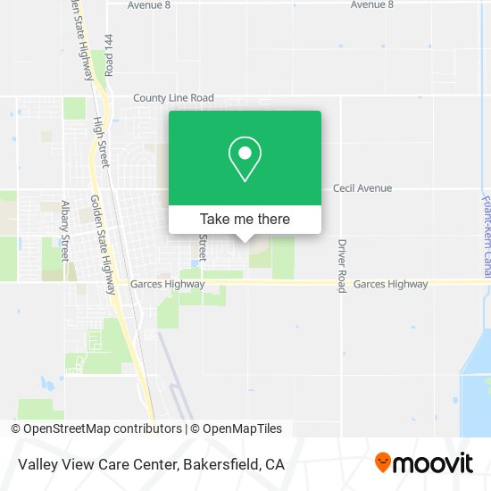 Mapa de Valley View Care Center