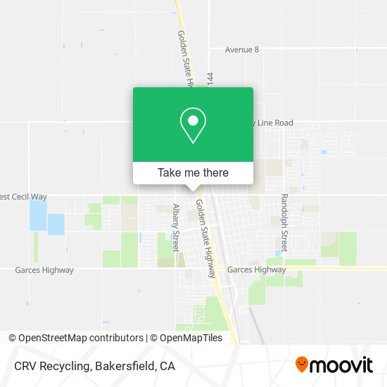 CRV Recycling map