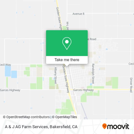 A & J AG Farm Services map