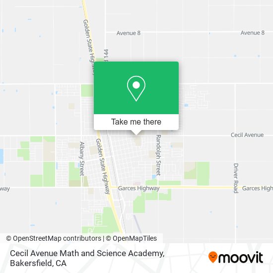 Mapa de Cecil Avenue Math and Science Academy