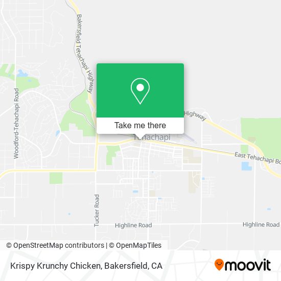 Mapa de Krispy Krunchy Chicken