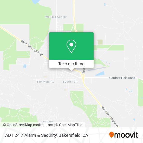 ADT 24 7 Alarm & Security map