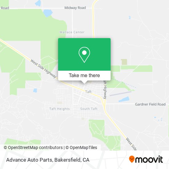 Advance Auto Parts map