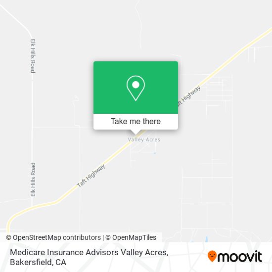 Mapa de Medicare Insurance Advisors Valley Acres