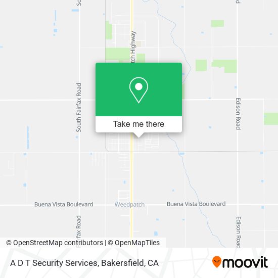 A D T Security Services map