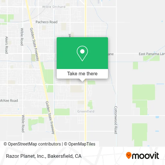 Razor Planet, Inc. map