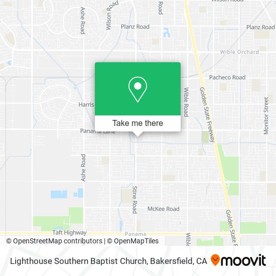 Lighthouse Southern Baptist Church map